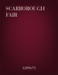 Scarborough Fair SSA choral sheet music cover